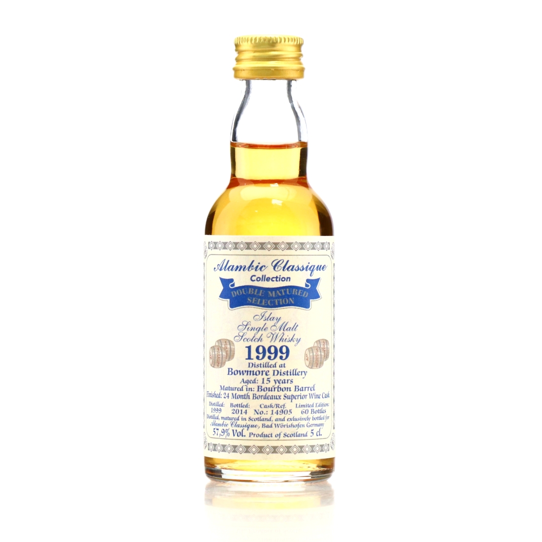 Bowmore 1999 Alambic Classique 15 Year Old Miniature