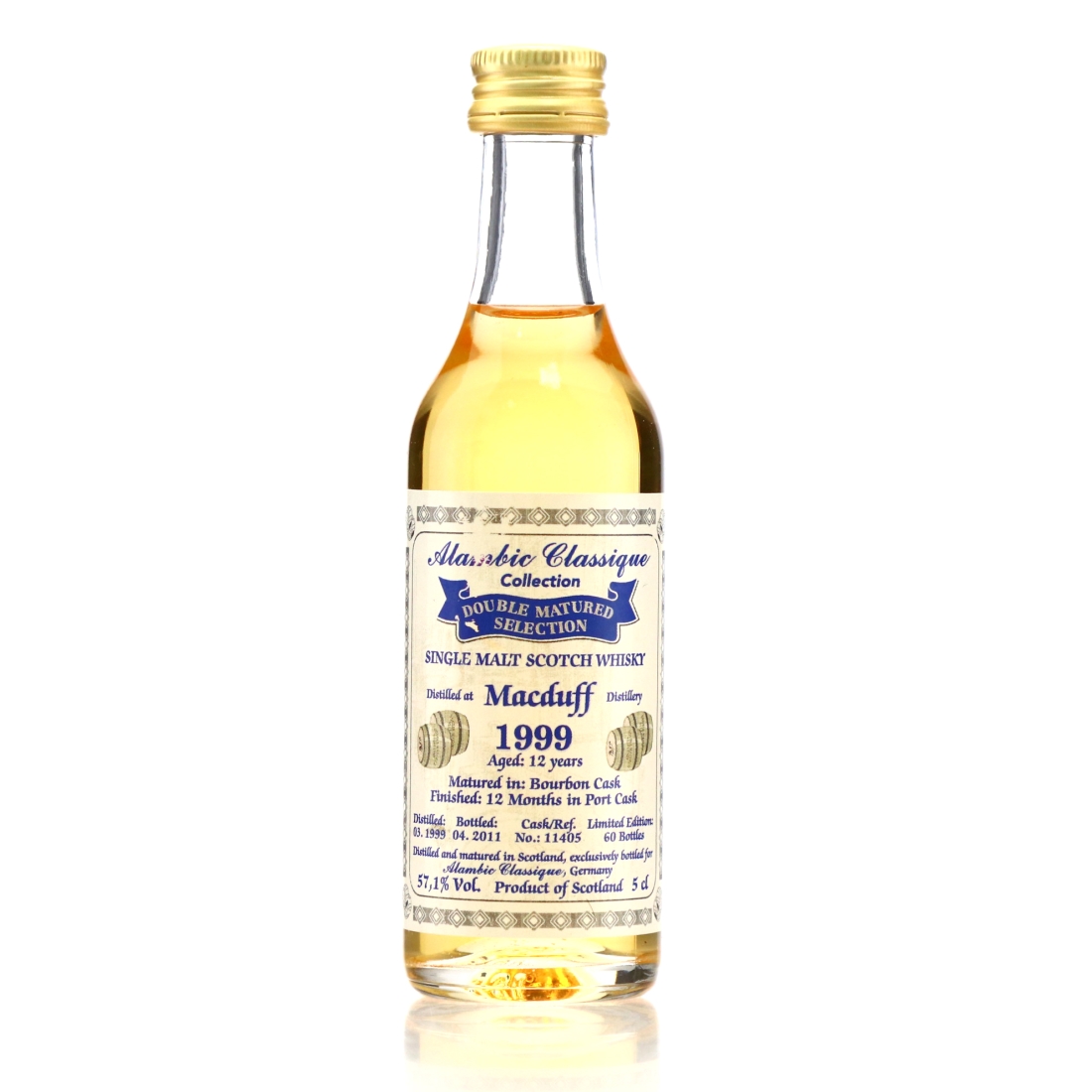 Macduff 1999 Alambic Classique 12 Year Old Miniature