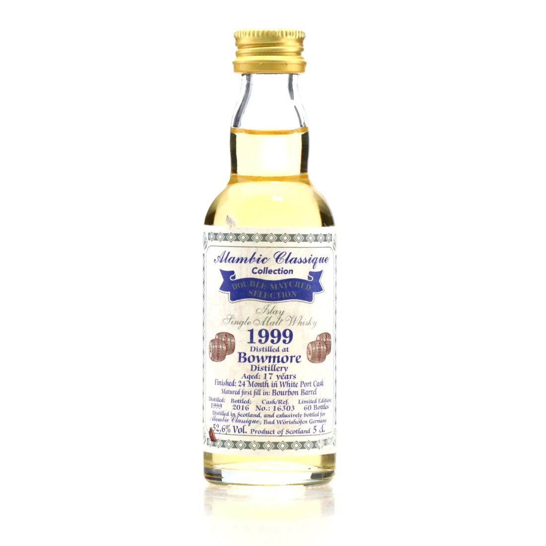 Bowmore 1999 Alambic Classique 17 Year Old Miniature