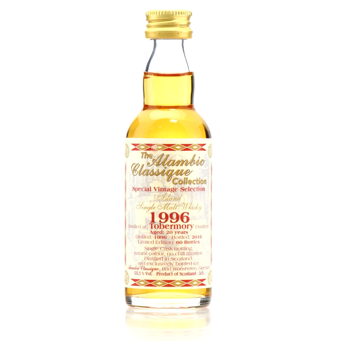 Tobermory 1996 Alambic Classique 20 Year Old Miniature