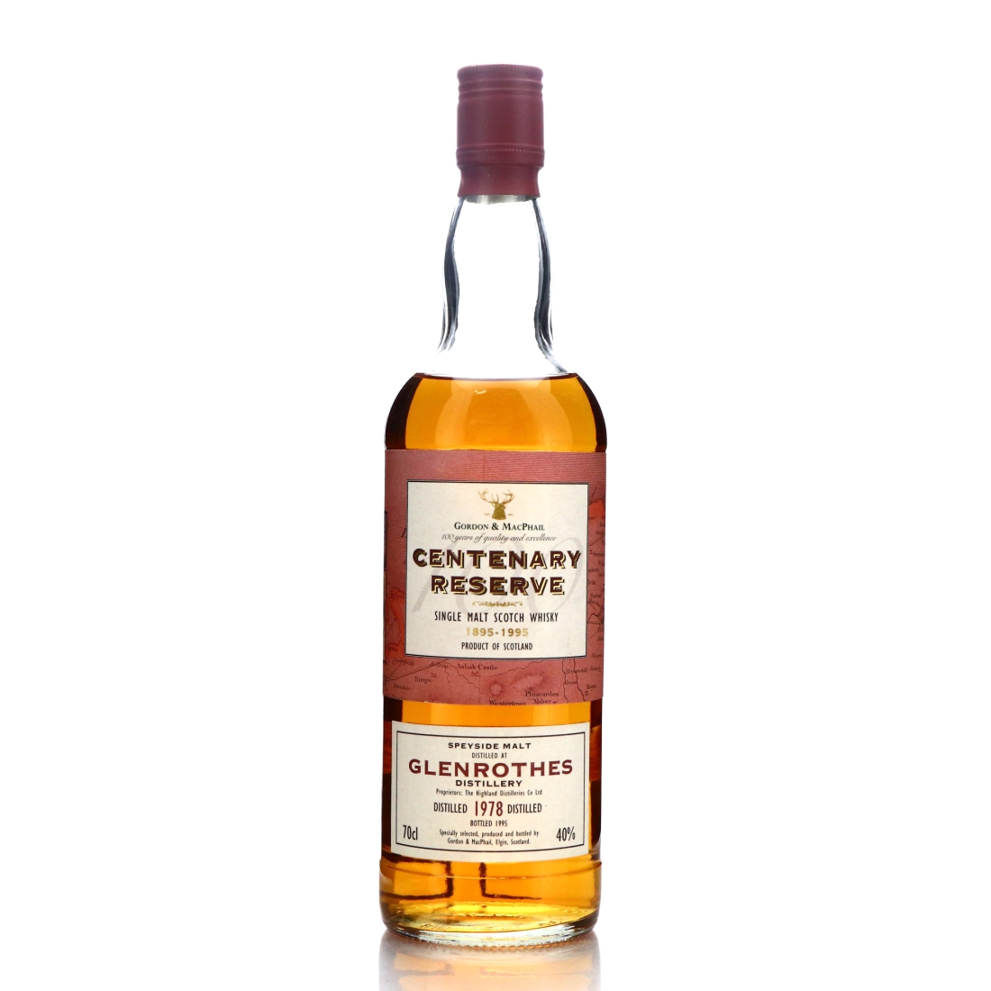 Glenrothes 1978 Gordon and MacPhail Centenary Reserve