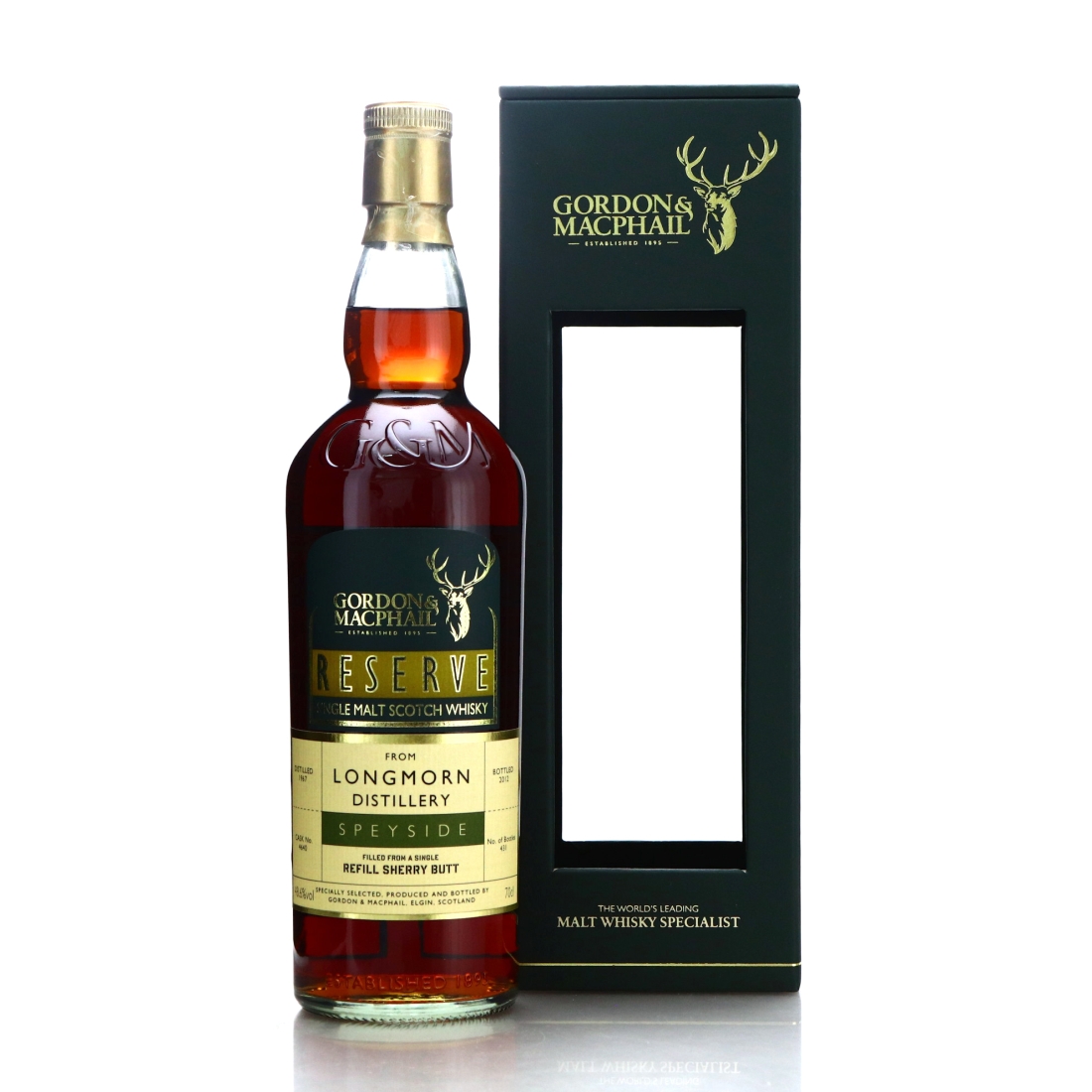 Longmorn 1967 Gordon and MacPhail Reserve / GI Jane