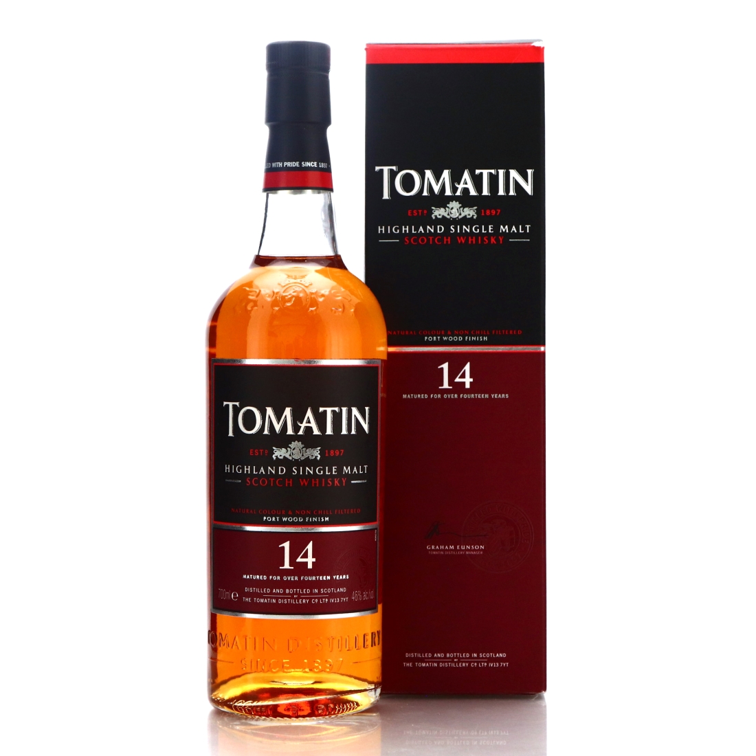 Tomatin 14 Year Old Port Wood Finish pre-2015