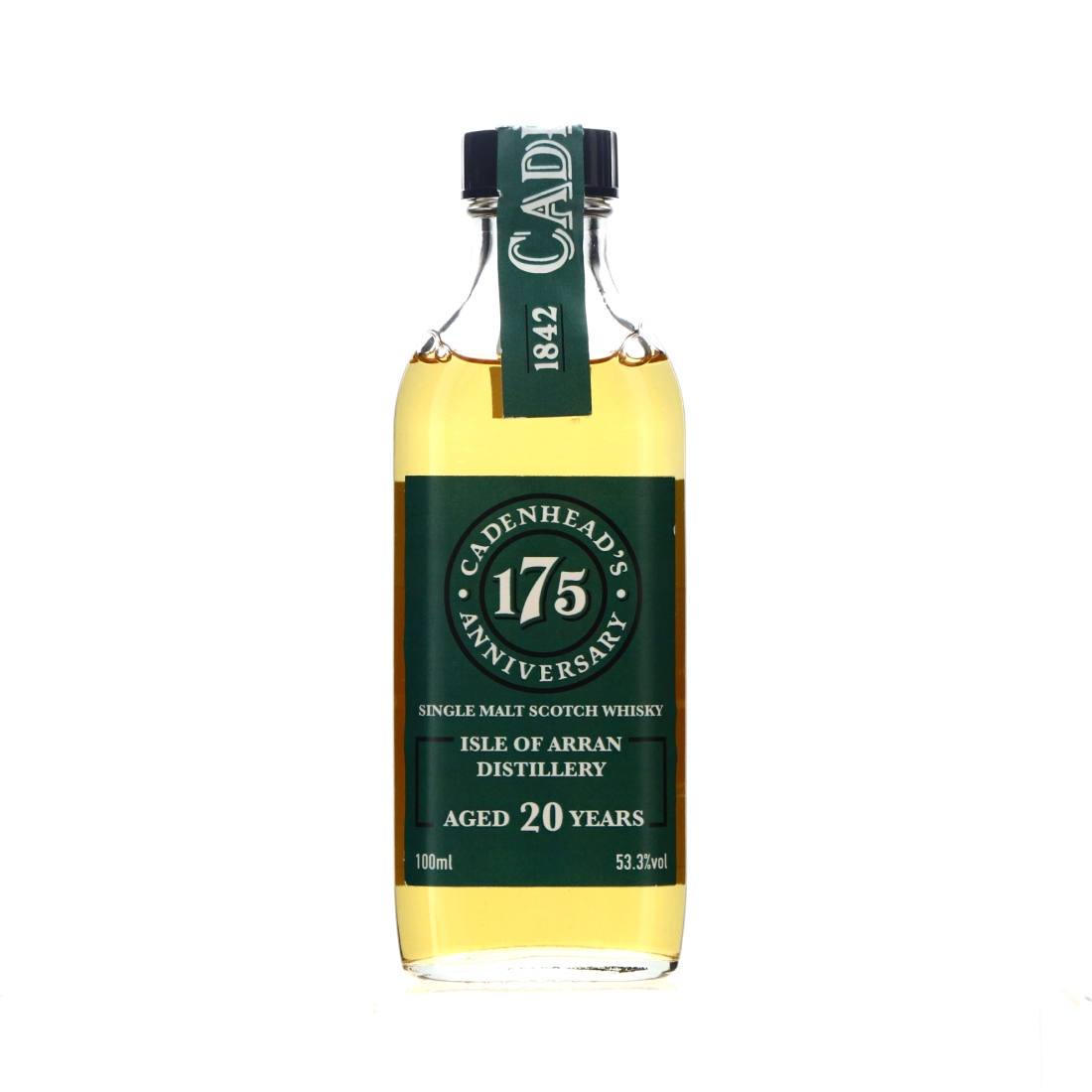 Arran 20 Year Old Cadenhead's Sample 10cl / 175th Anniversary