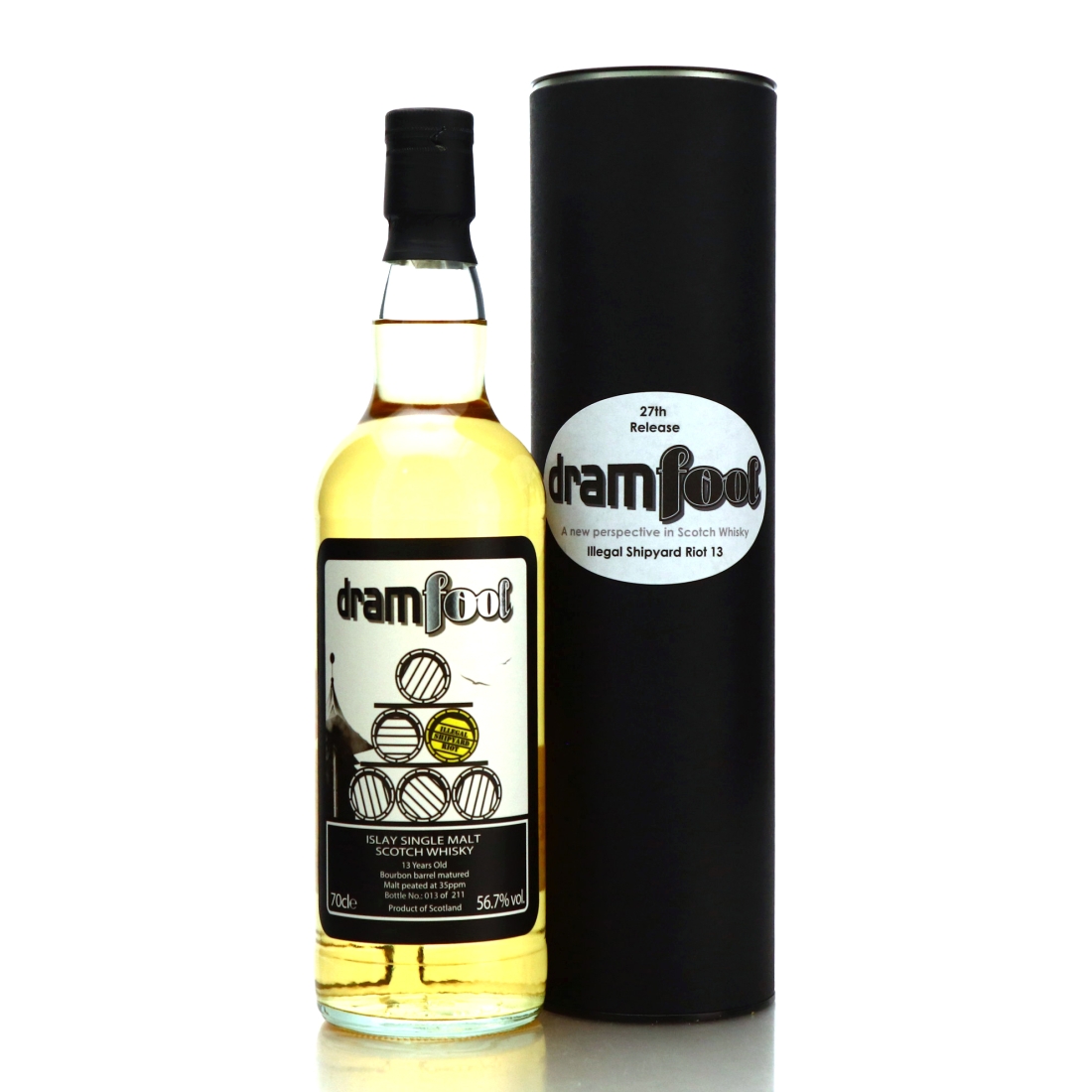 Laphroaig 'Illegal Shipyard Riot' 13 Year Old Dramfool