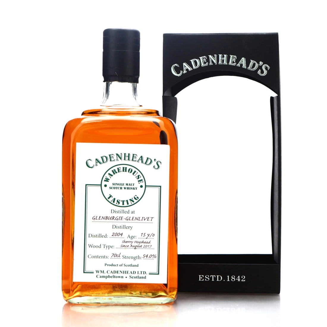 Glenburgie 2004 Cadenhead's 15 Year Old Warehouse Tasting