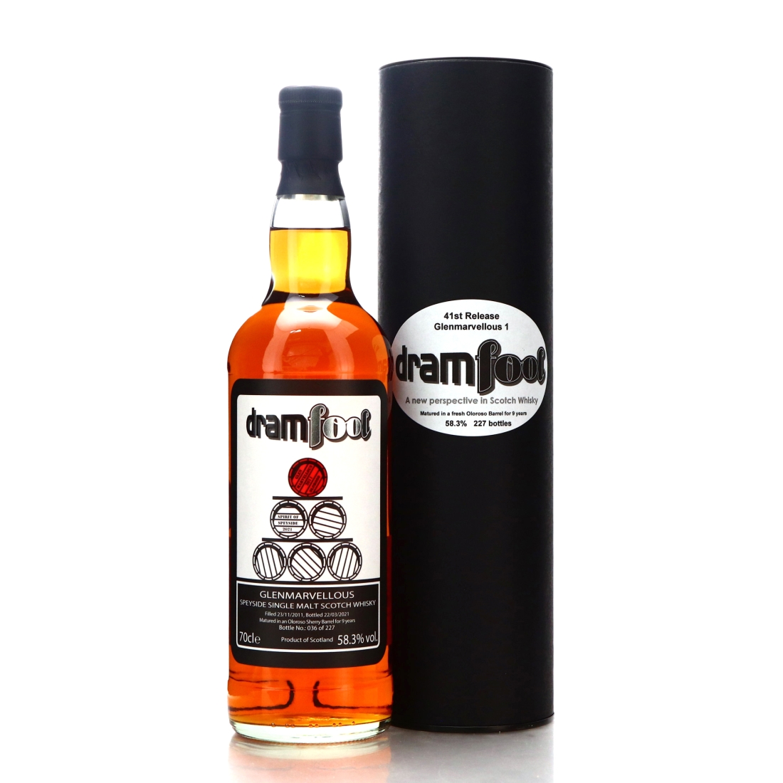 Glenfarclas 'Glenmarvellous' 2011 Dramfool 9 Year Old / Spirit of Speyside Festival 2021