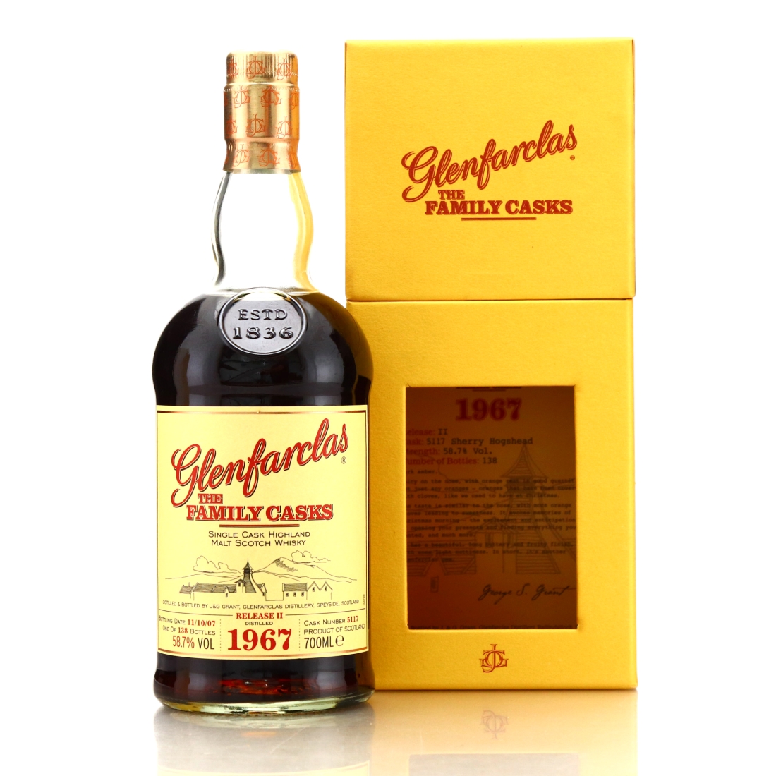 Glenfarclas 1967 Family Cask #5117 / Release II