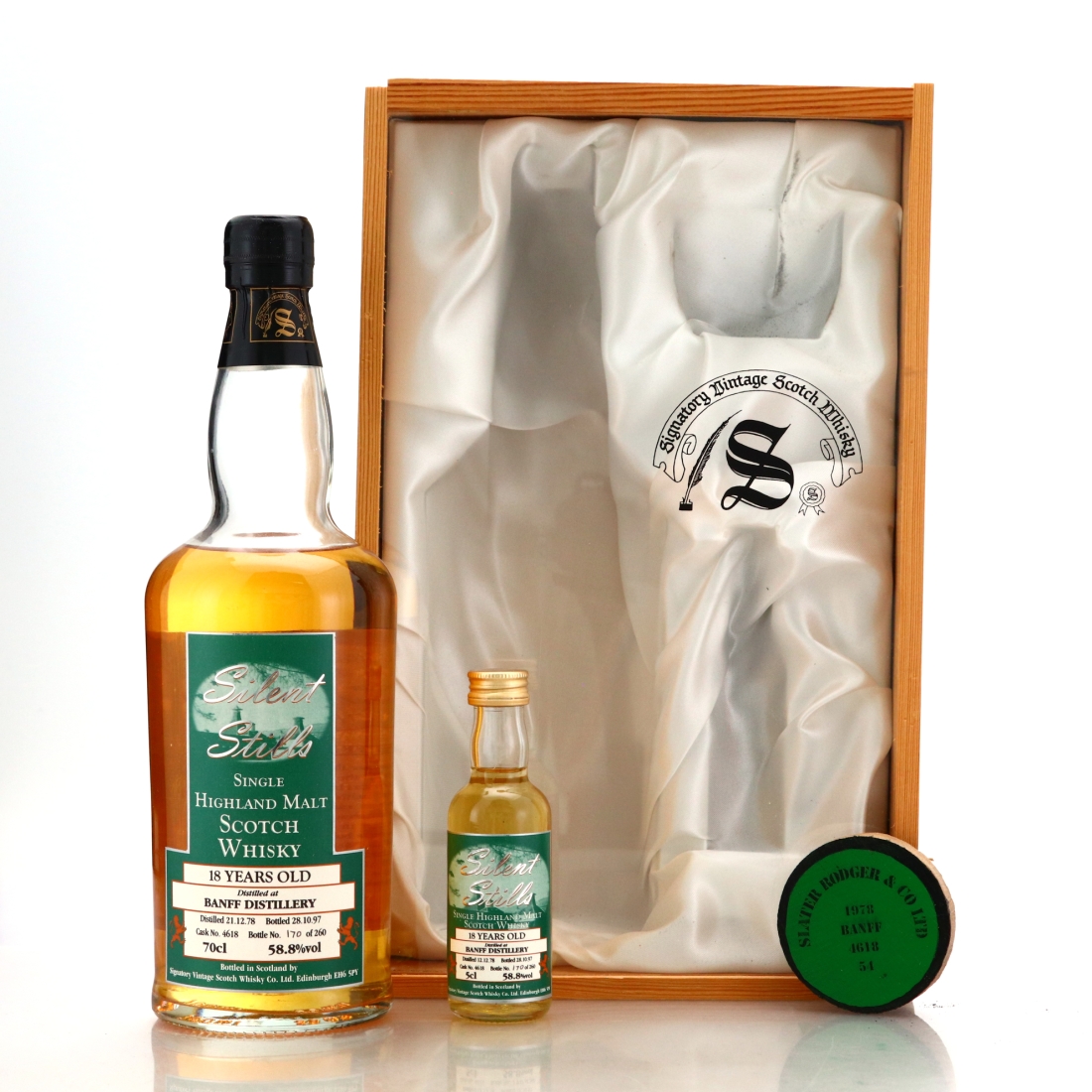 Banff 1978 Signatory Vintage 18 Year Old Silent Stills Gift Pack