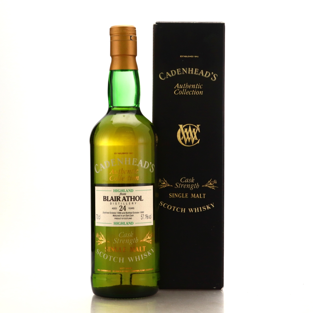 Blair Athol 1966 Cadenhead's 24 Year Old