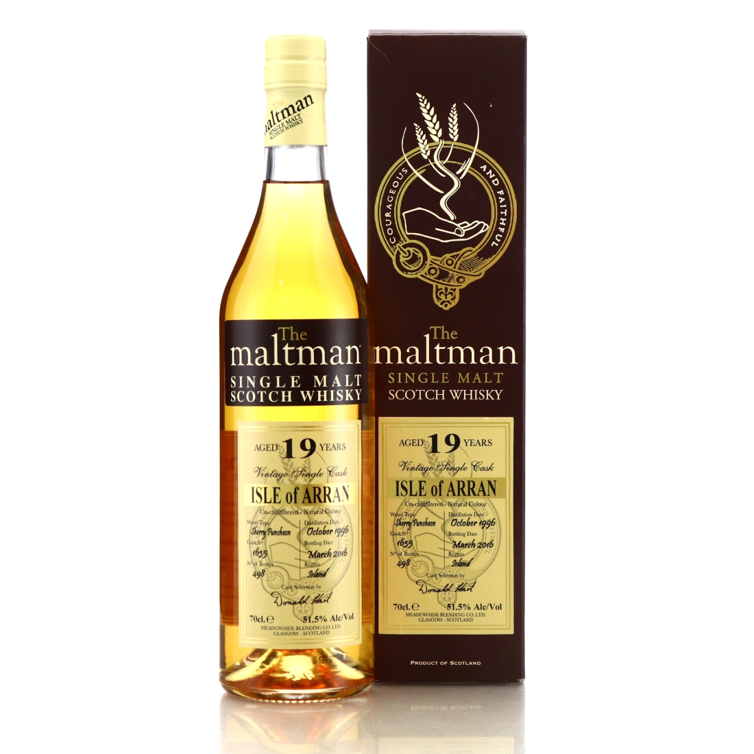Arran 1996 Maltman 19 Year Old