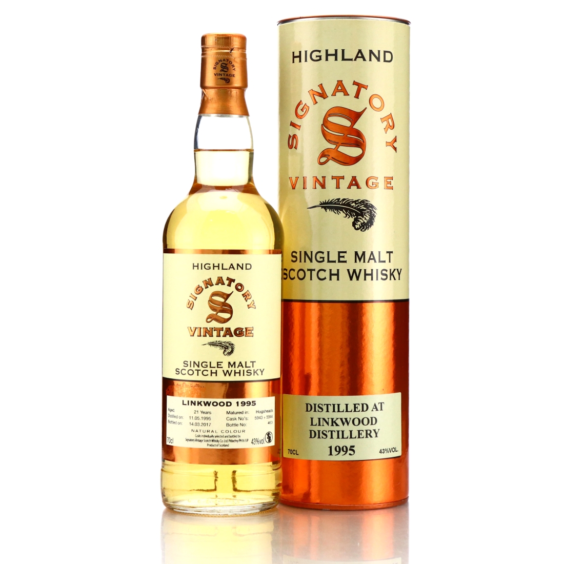 Linkwood 1995 Signatory Vintage 21 Year Old