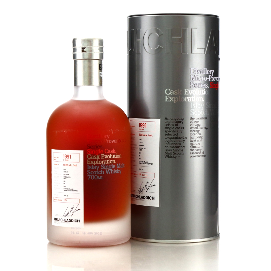Bruichladdich 1991 Micro Provenance Single Rivesaltes Cask 21 Year Old #020