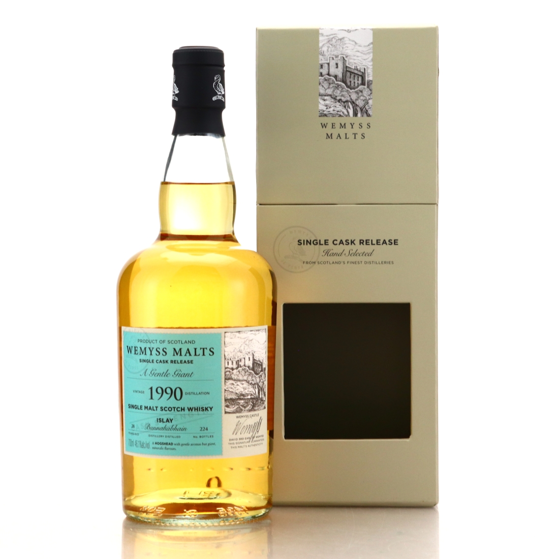 Bunnahabhain 1990 Wemyss Malts 28 Year Old / A Gentle Giant