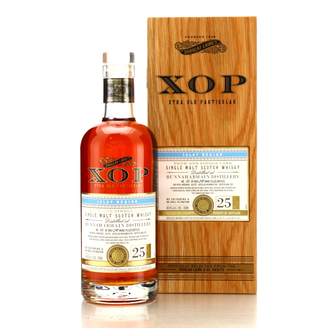 Bunnahabhain 1991 Douglas Laing 25 Year Old XOP
