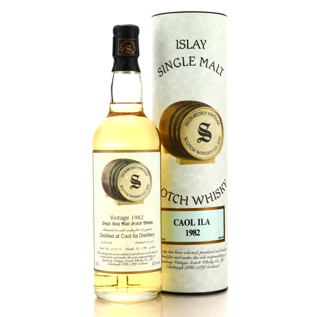 Caol Ila 1982 Signatory Vintage 15 Year Old