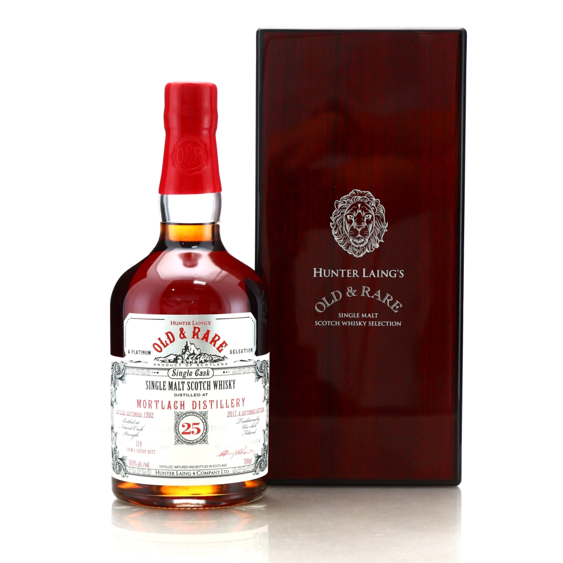 Mortlach 1992 Hunter Laing 25 Year Old / Old and Rare