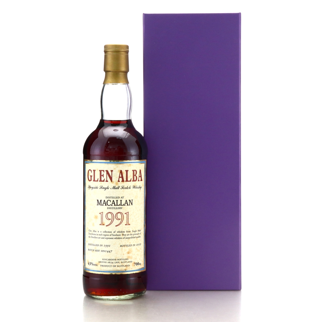 Macallan 1991 Glen Alba