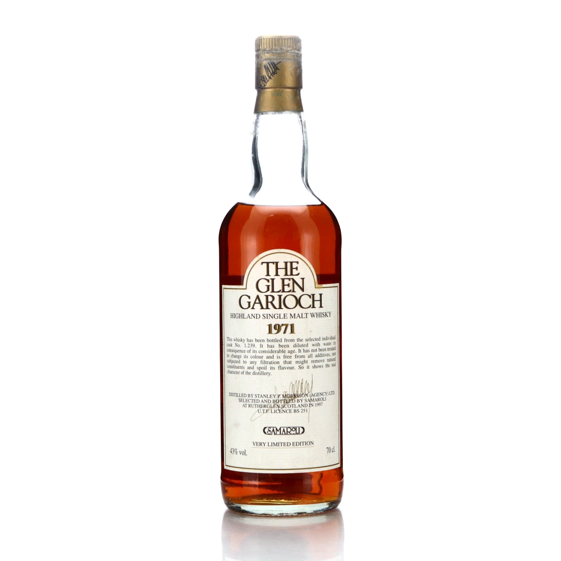 Glen Garioch 1971 Samaroli Very Limited Edition