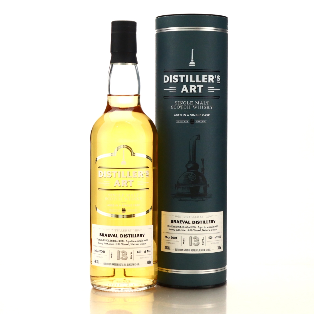 Braeval 2001 Distiller's Art 13 Year Old