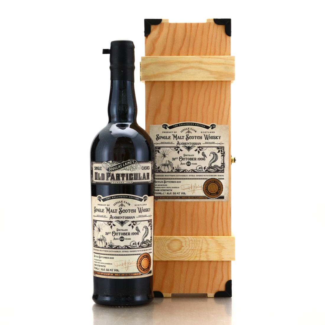 Auchentoshan 1996 Douglas Laing 22 Year Old / Halloween Edition 2019