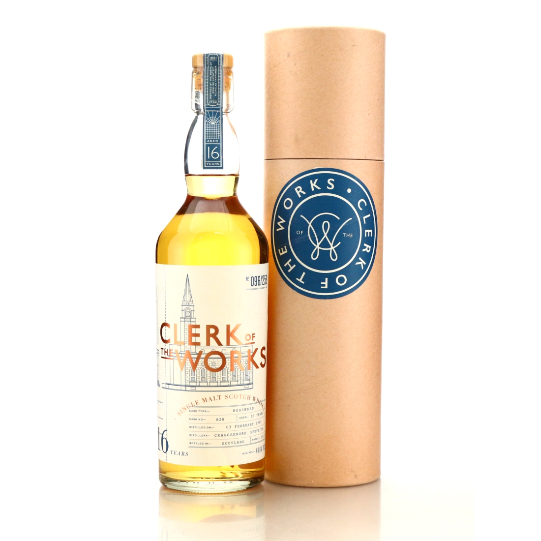 Cragganmore 1999 Clerk of the Works 16 Year Old / Hawksmoor Batch #1
