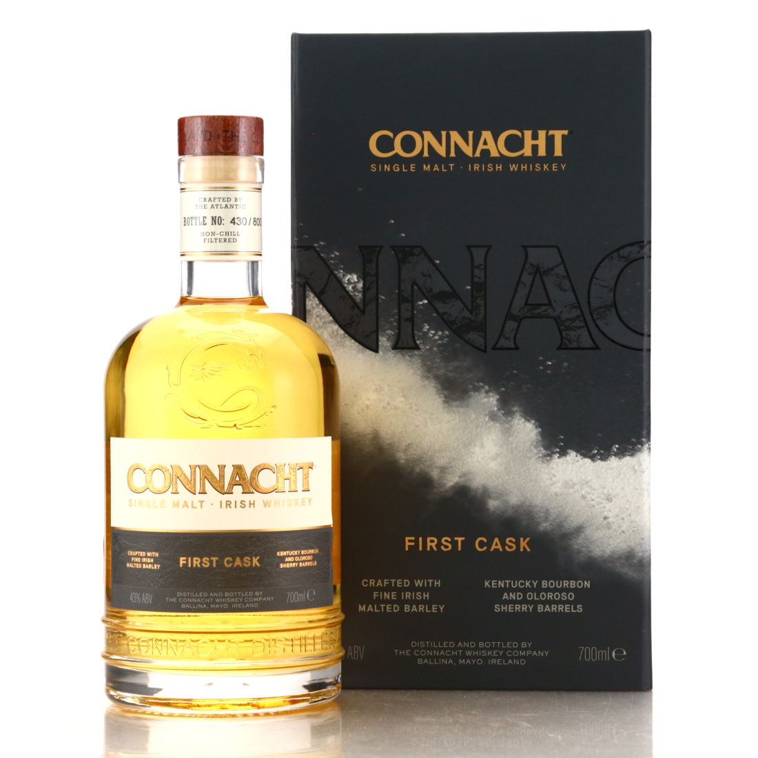 Connacht Single Malt Irish Whiskey First Cask