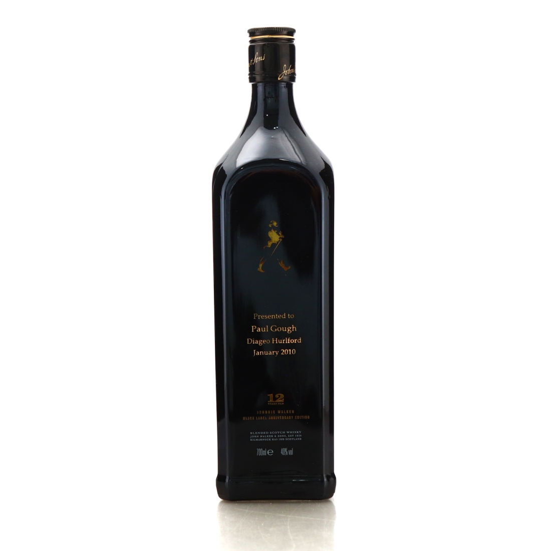 Johnnie Walker Black Label 12 Year Old Centenary Edition / Diageo Hurlford 2010