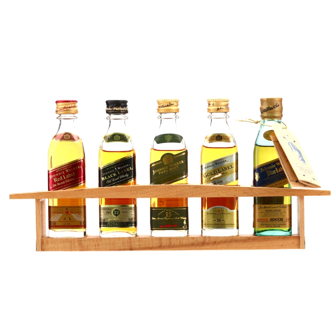 Johnnie Walker Miniature x 5