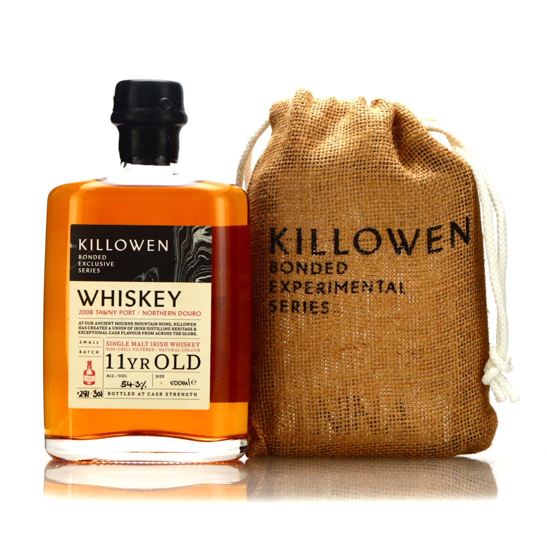 Killowen 2008 Irish Whiskey 11 Year Old 50cl / Tawny Port