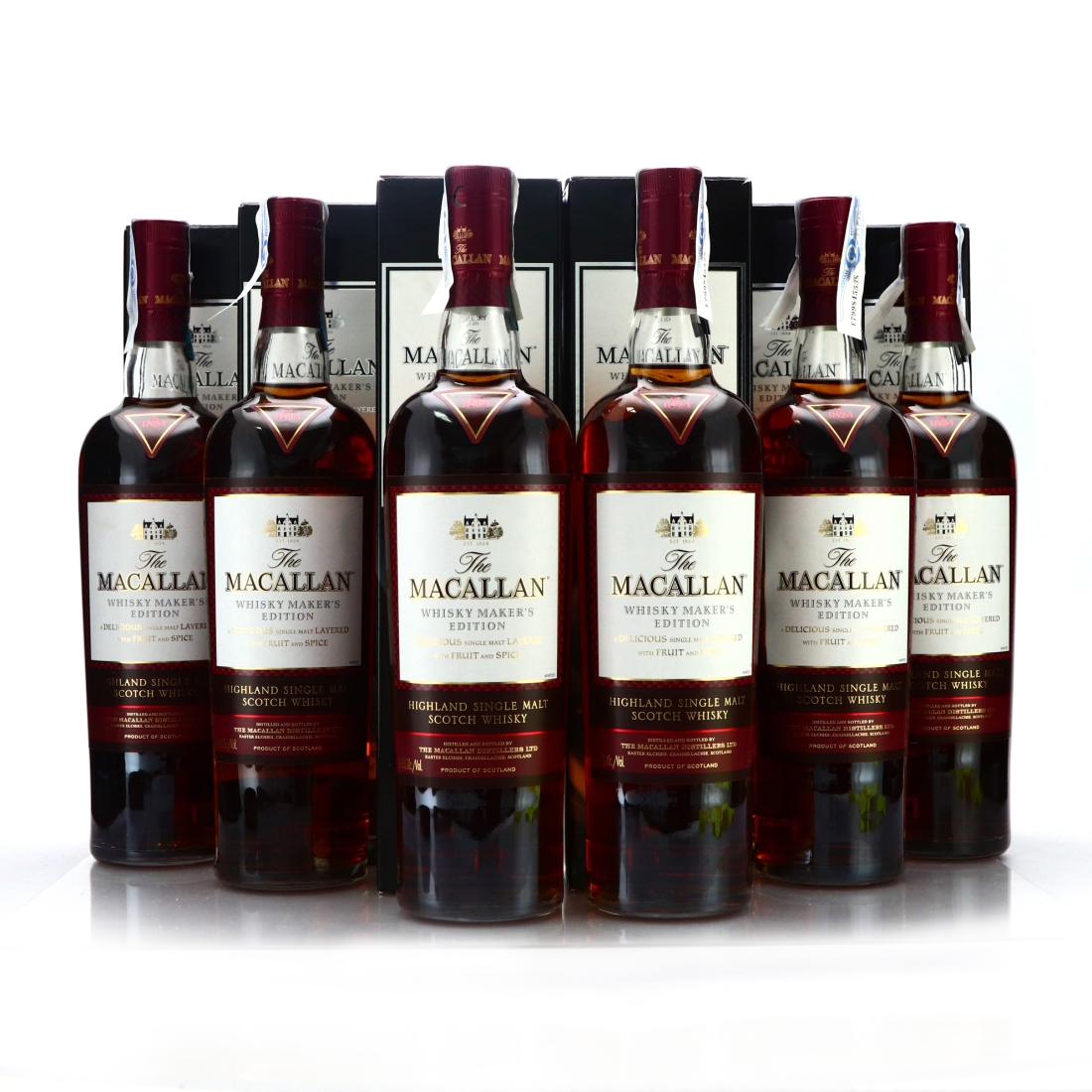 Macallan Whisky Maker's Edition - Nick Veasey Pillars Collection 6 x 70cl