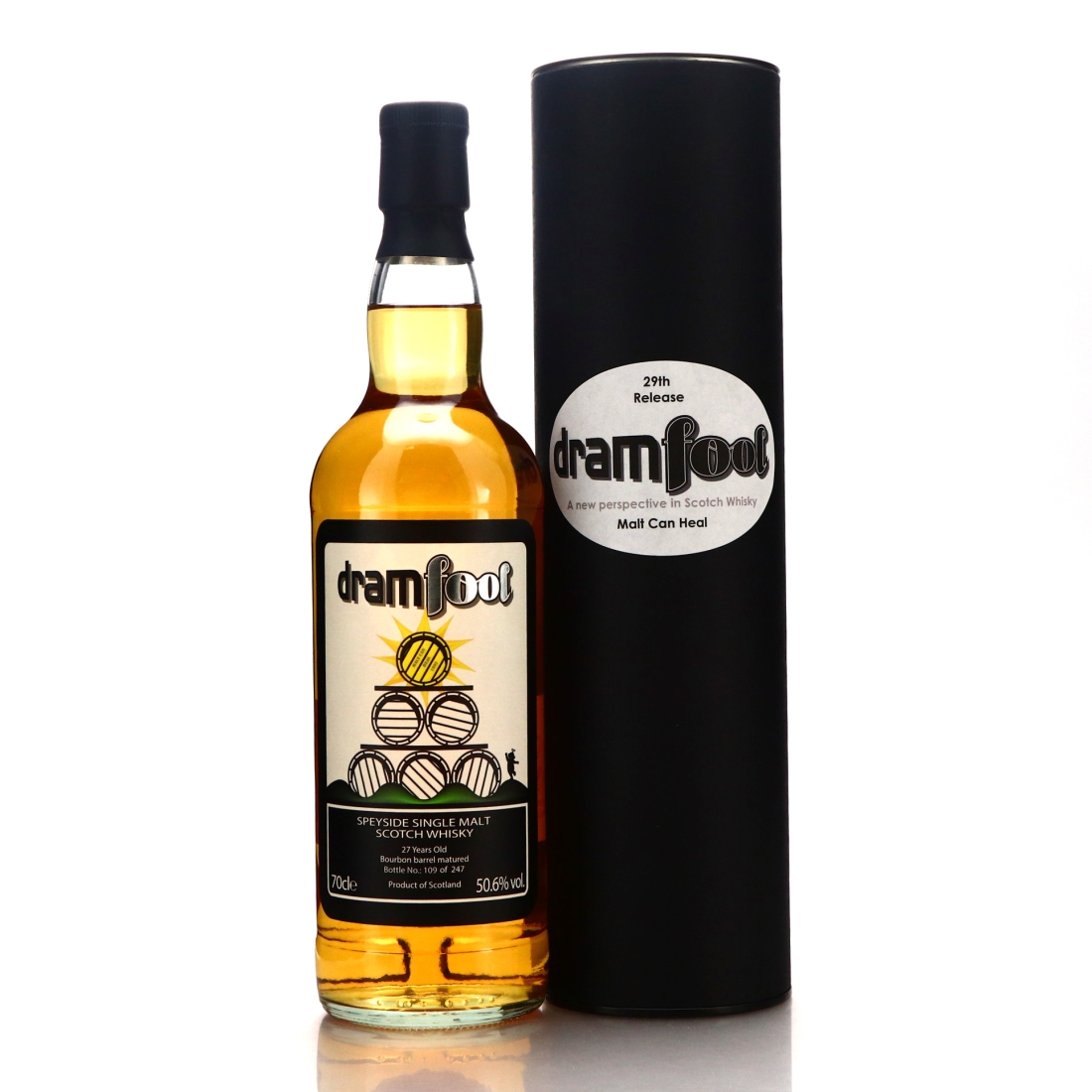 Macallan 'Malt Can Heal' 1992 Dramfool 27 Year Old