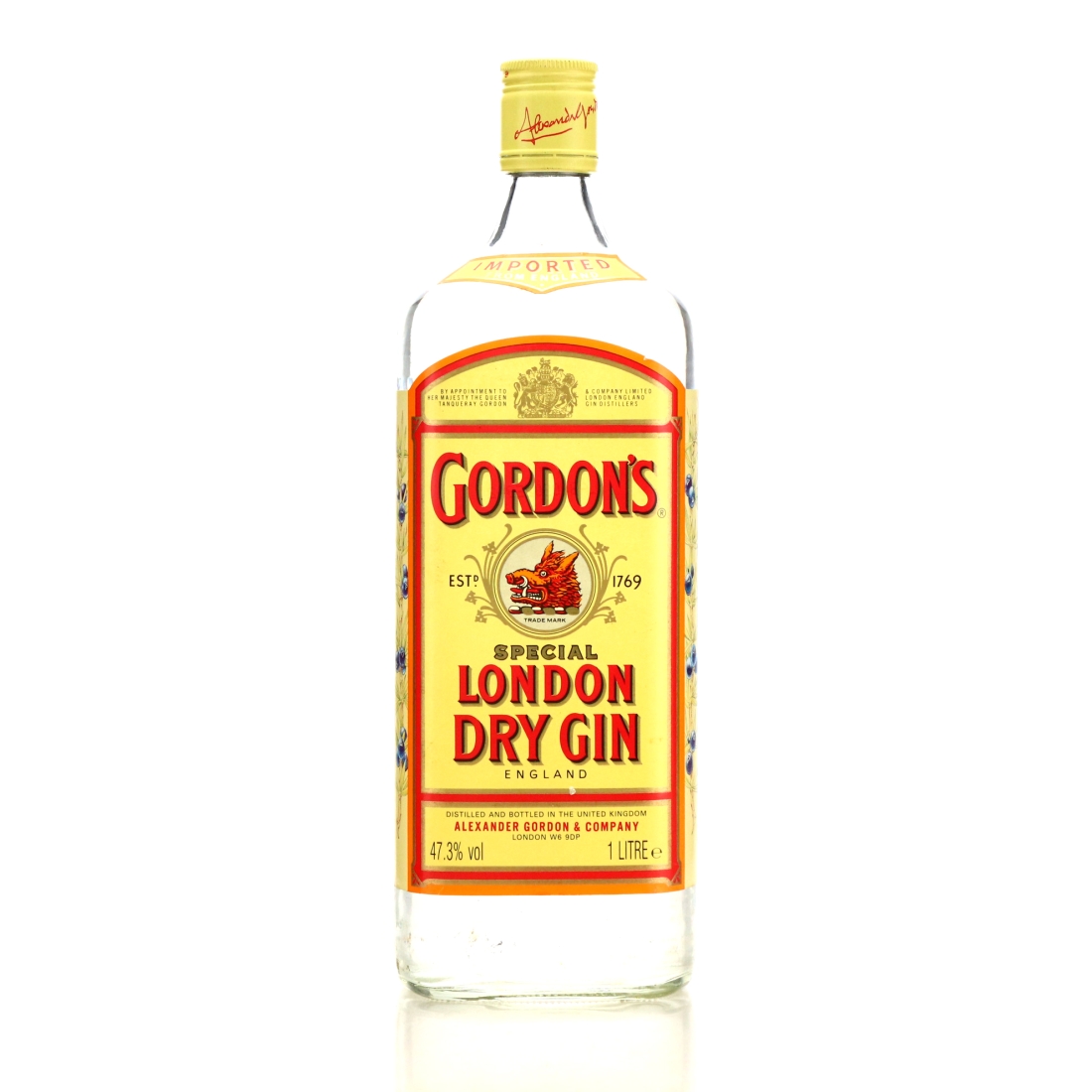 Gordon's Dry Gin 1 Litre / 47.3%