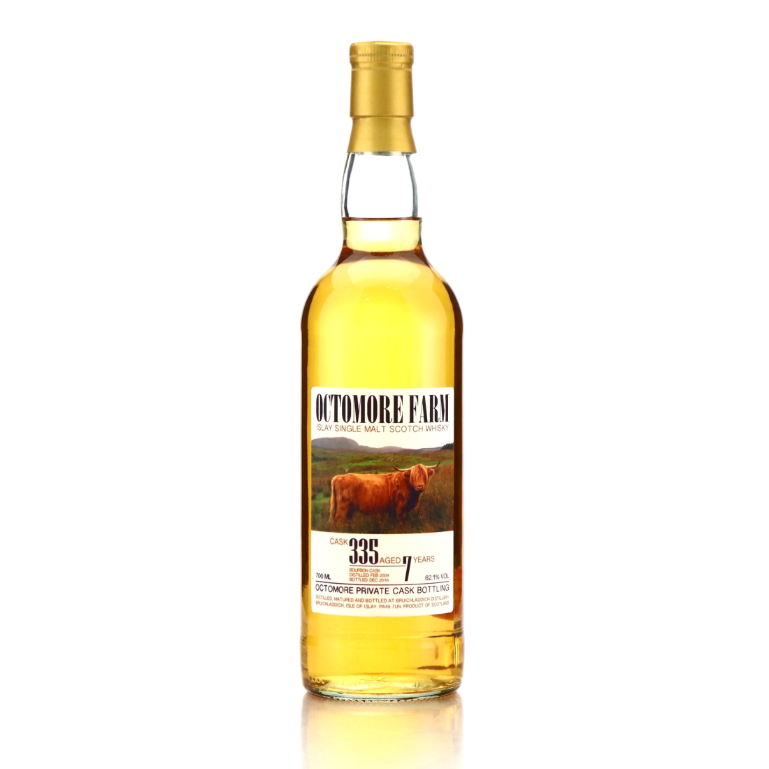 Octomore 2009 Octomore Farm Private Cask 7 Year Old #335