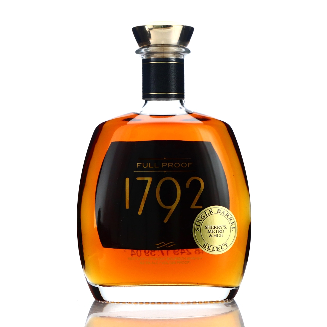Barton 1792 Full Proof Single Barrel Bourbon / Sherry's Metro & HCB