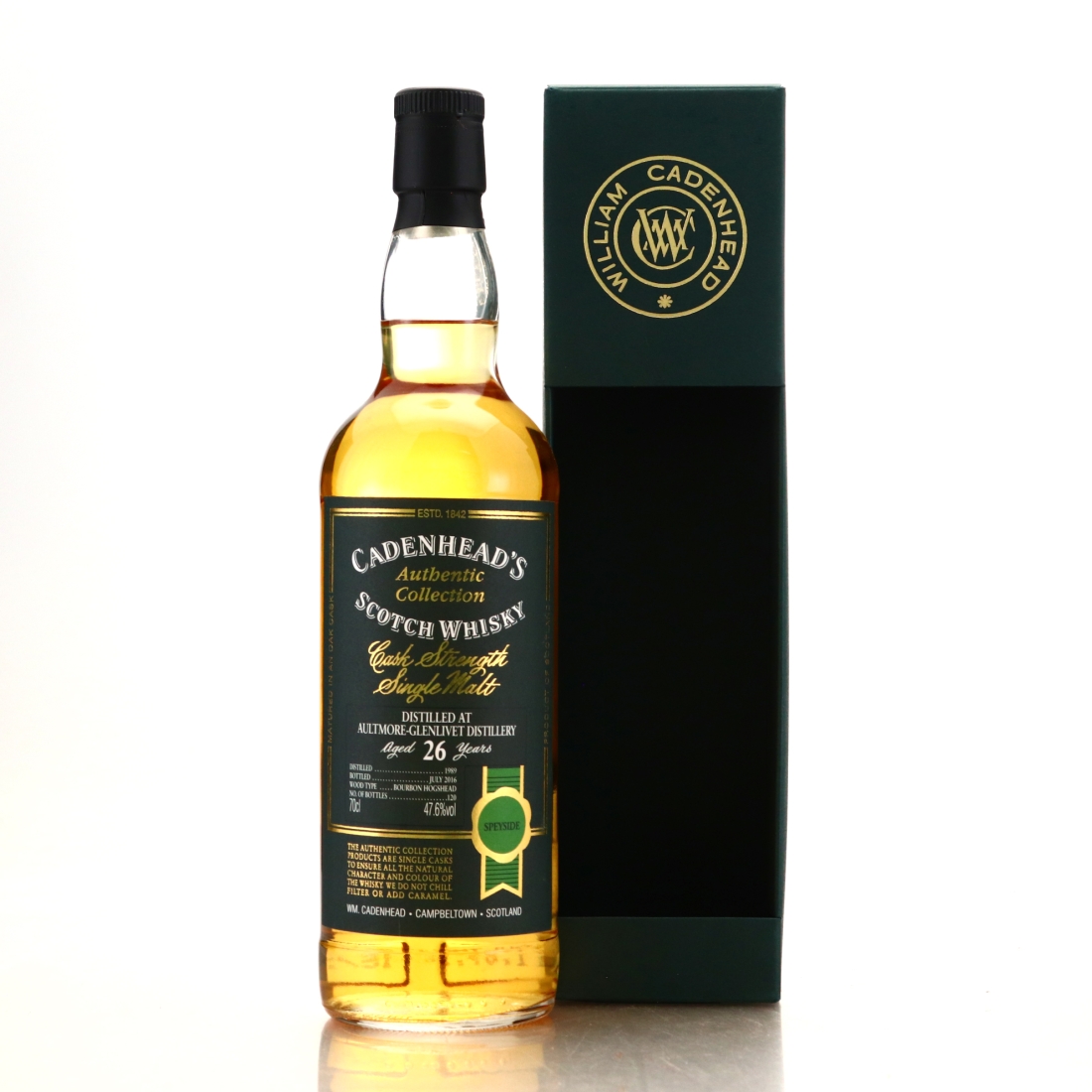 Aultmore 1989 Cadenhead's 26 Year Old