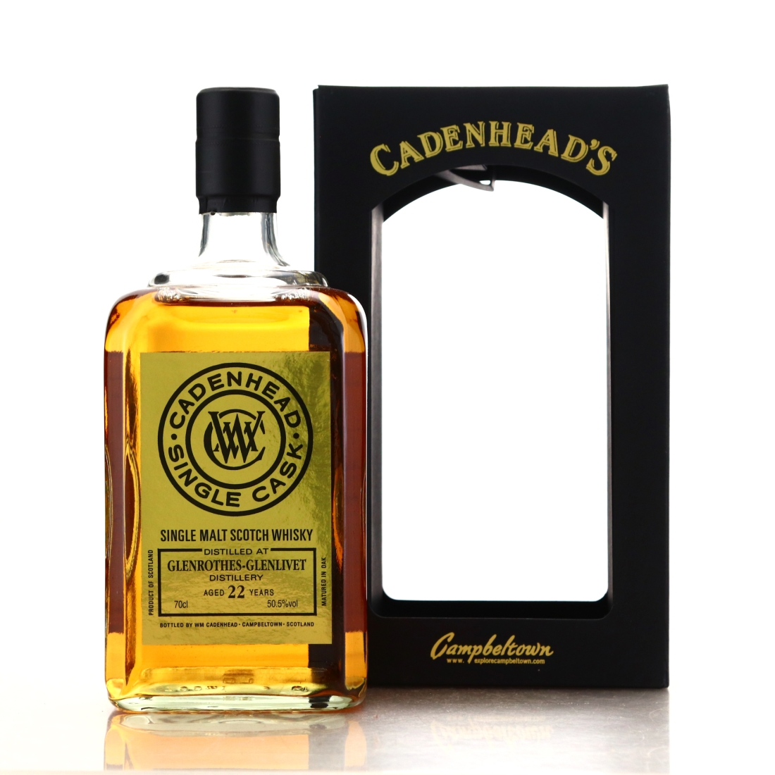 Glenrothes 1996 Cadenhead's 22 Year Old / Taiwan