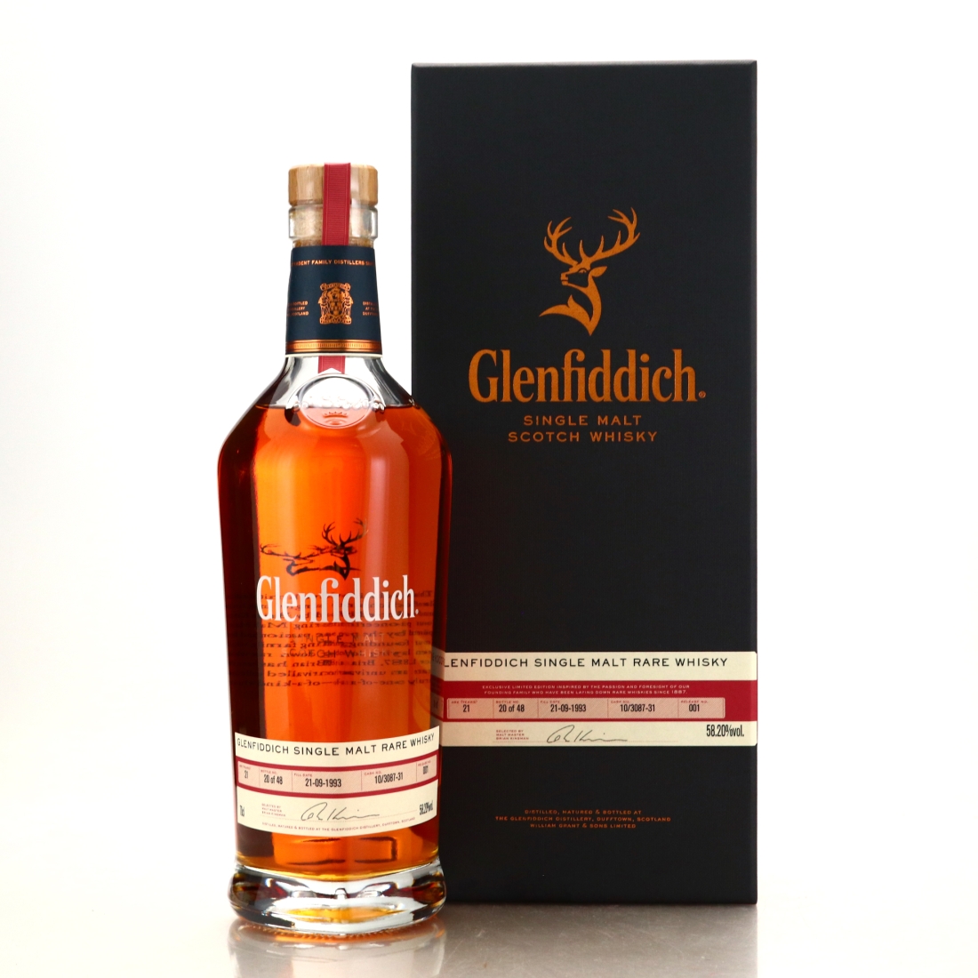 Glenfiddich 1993 Rare Cask 21 Year Old