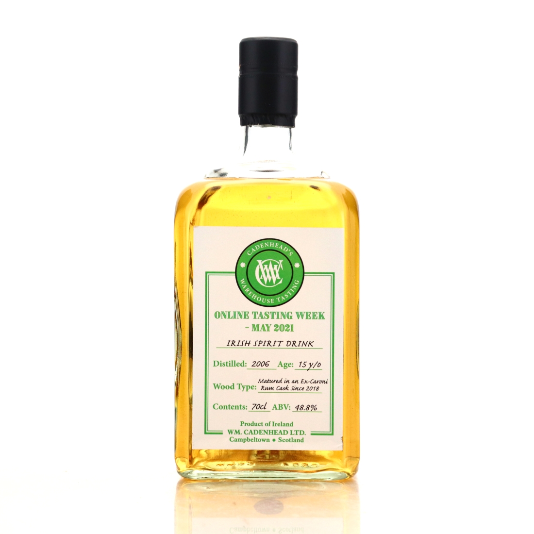 Irish Spirit Drink 2006 Cadenhead's 15 Year Old Warehouse Tasting / Online Tasting Week 2021