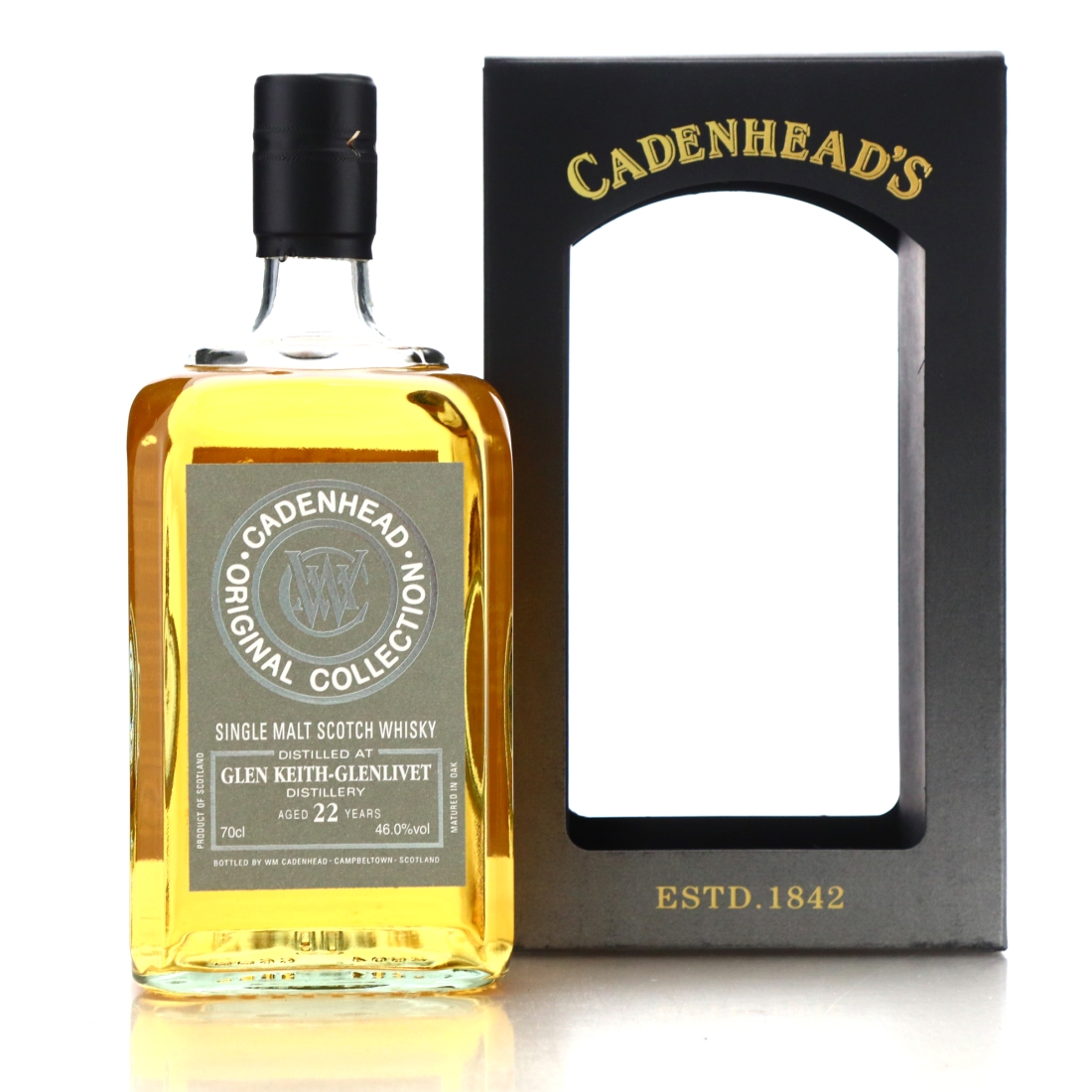 Glen Keith 22 Year Old Cadenhead's Original Collection 