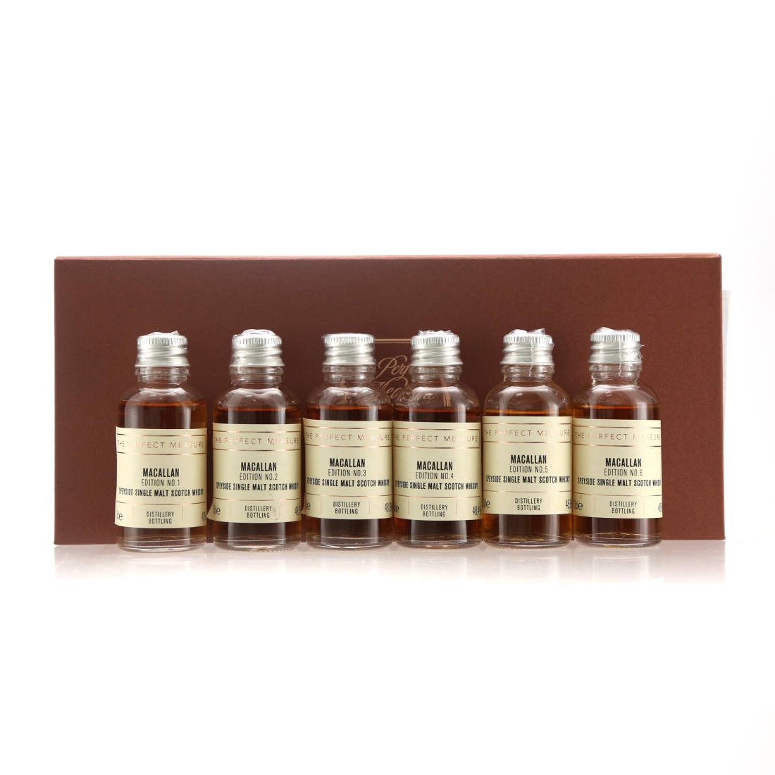 Macallan Edition 1-6 Perfect Measure Tasting Samples x 6