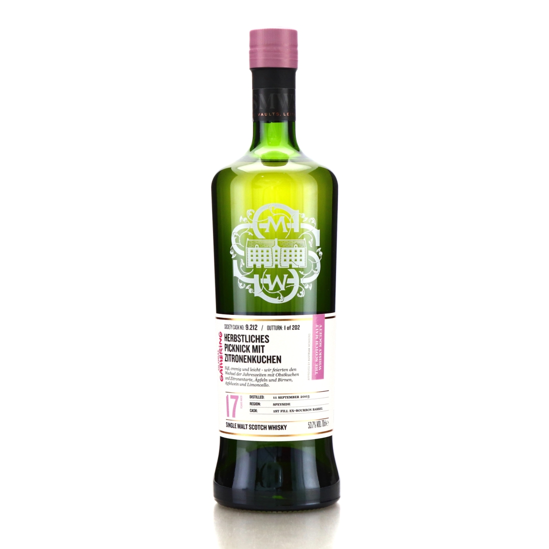 Glen Grant 2003 SMWS 17 Year Old 9.212 / Global Gathering