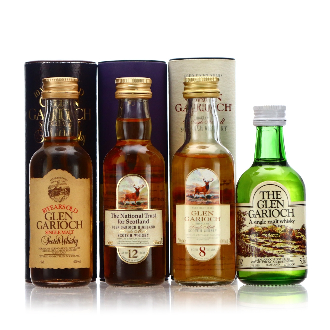 Glen Garioch Miniatures x 4