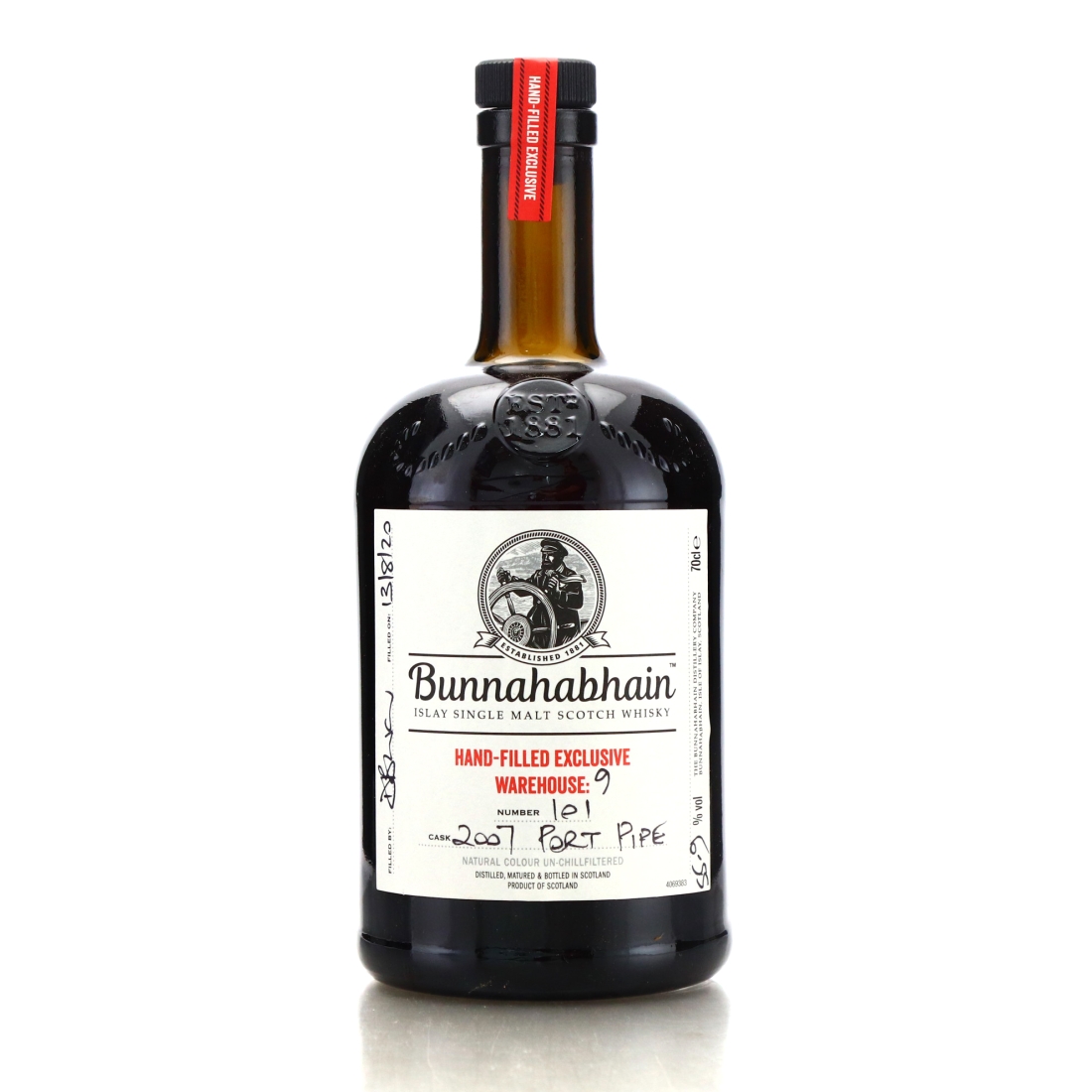 Bunnahabhain 2007 Hand Filled Port Pipe #101