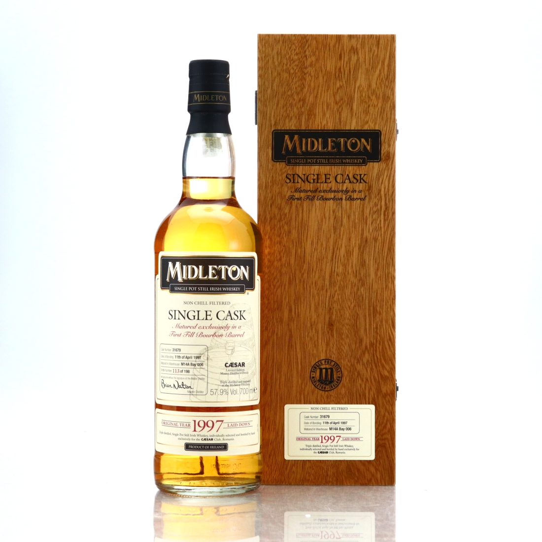 Midleton 1997 Single Bourbon Cask #31679 / Caesar