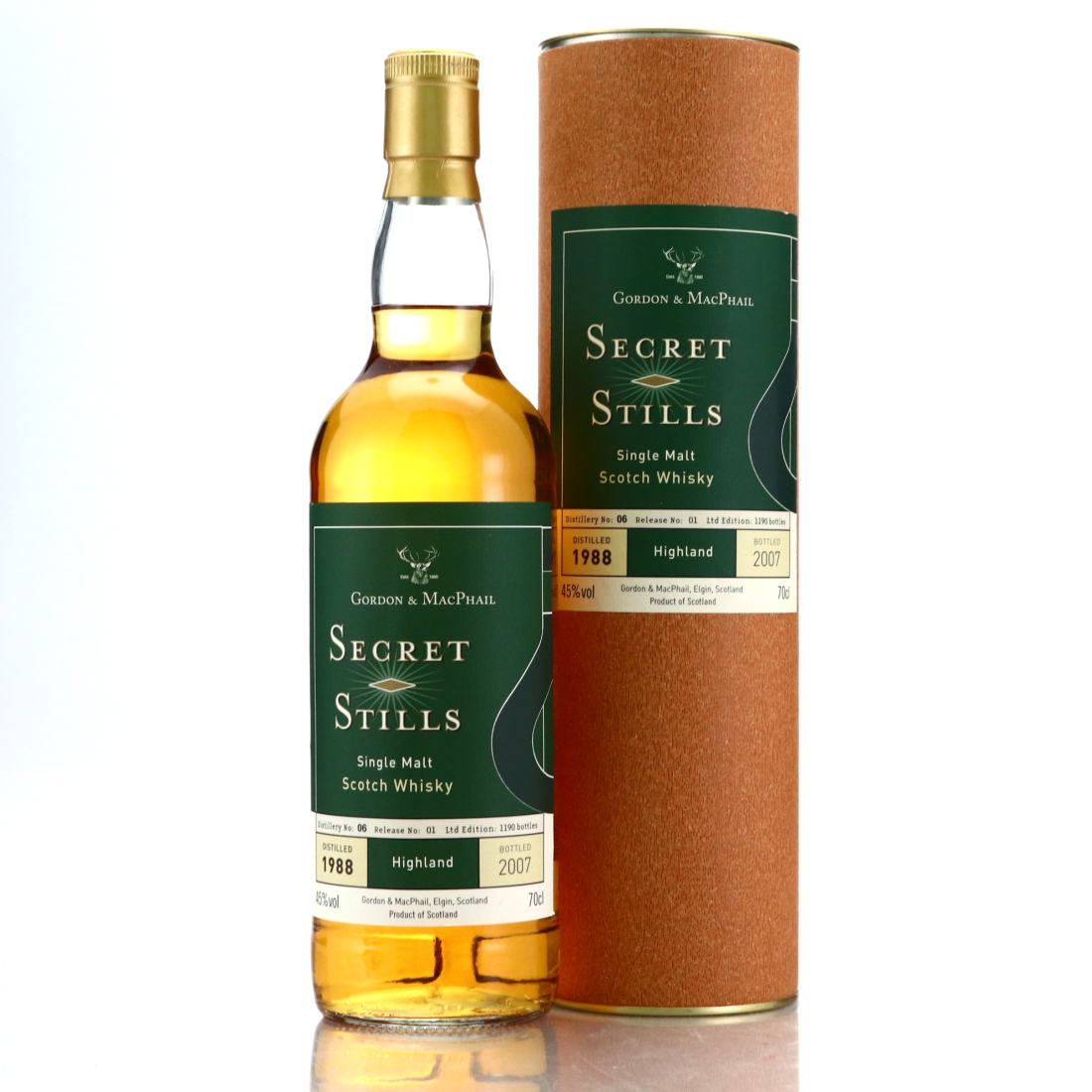 Glen Garioch 1988 Gordon and MacPhail Secret Stills 6.1