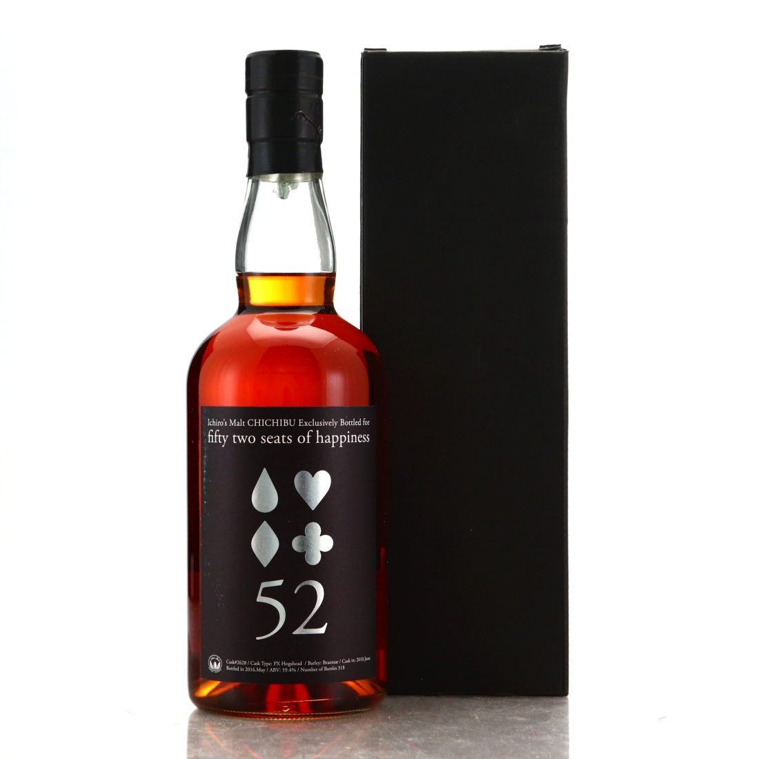 Chichibu 2010 Fifty Two Seats of Happiness Single Cask #2628