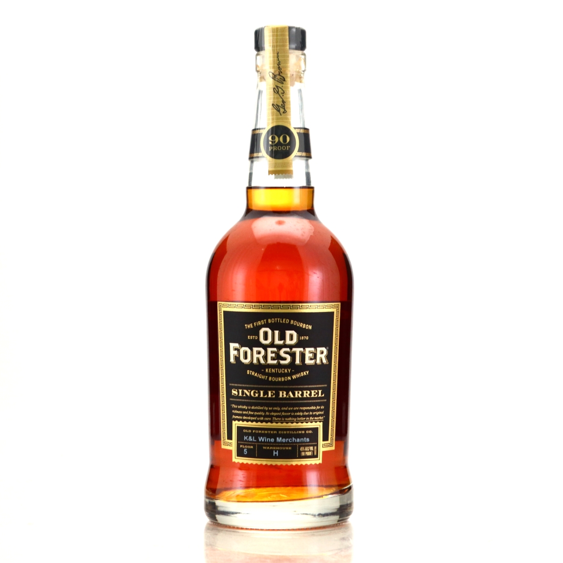 Old Forester Single Barrel / K&L Wine Merchants