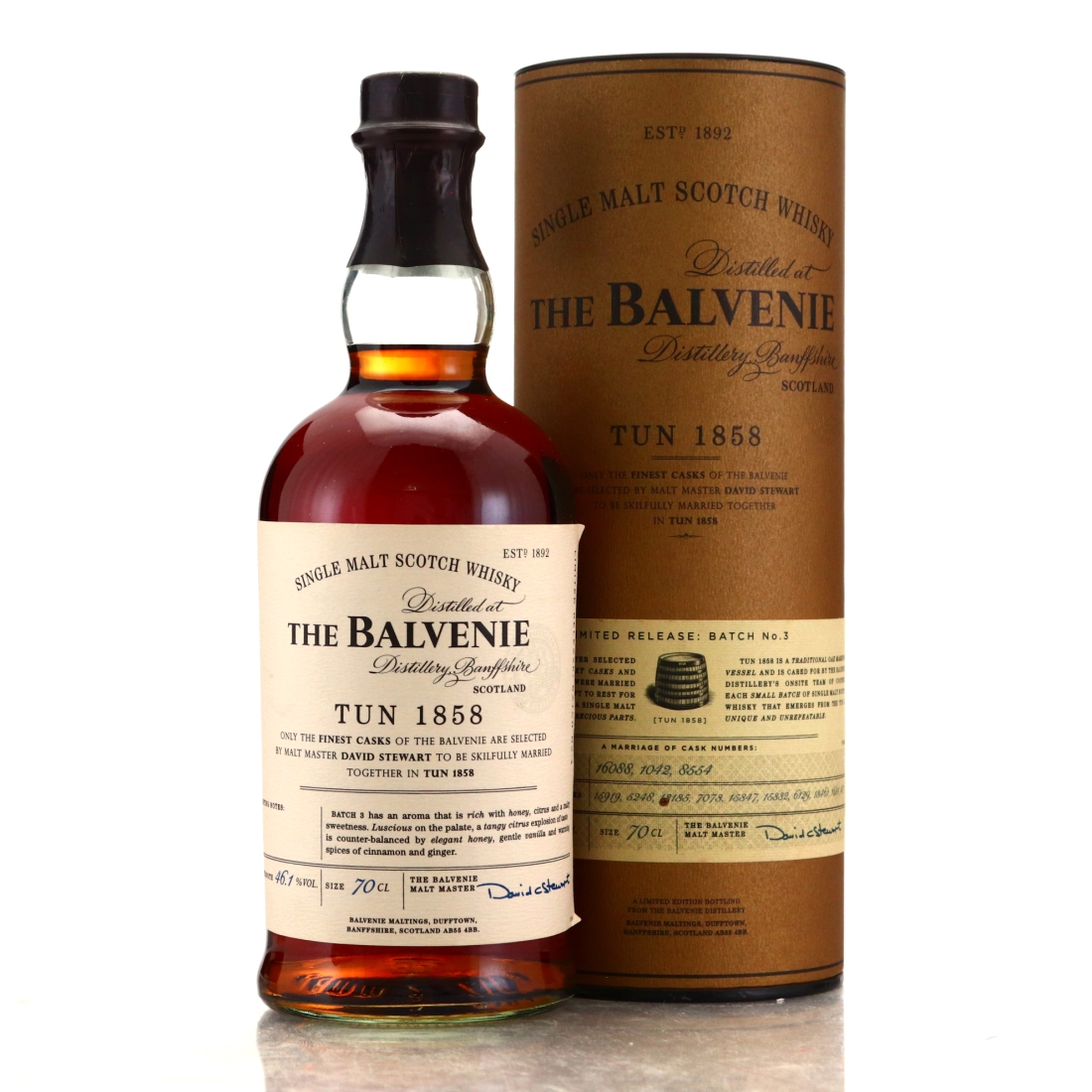 Balvenie Tun 1858 Batch #3
