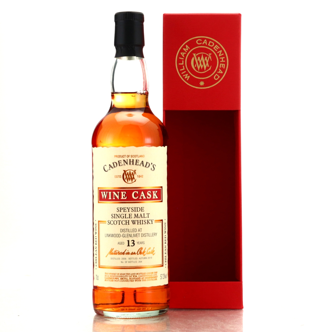 Linkwood 2006 Cadenhead's 13 Year Old Wine Cask